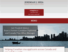 Tablet Screenshot of canadianimmigrationvisa.com